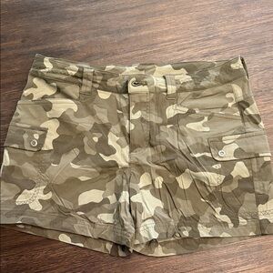 Eddie Bauer Camouflage Cargo Shorts for Women